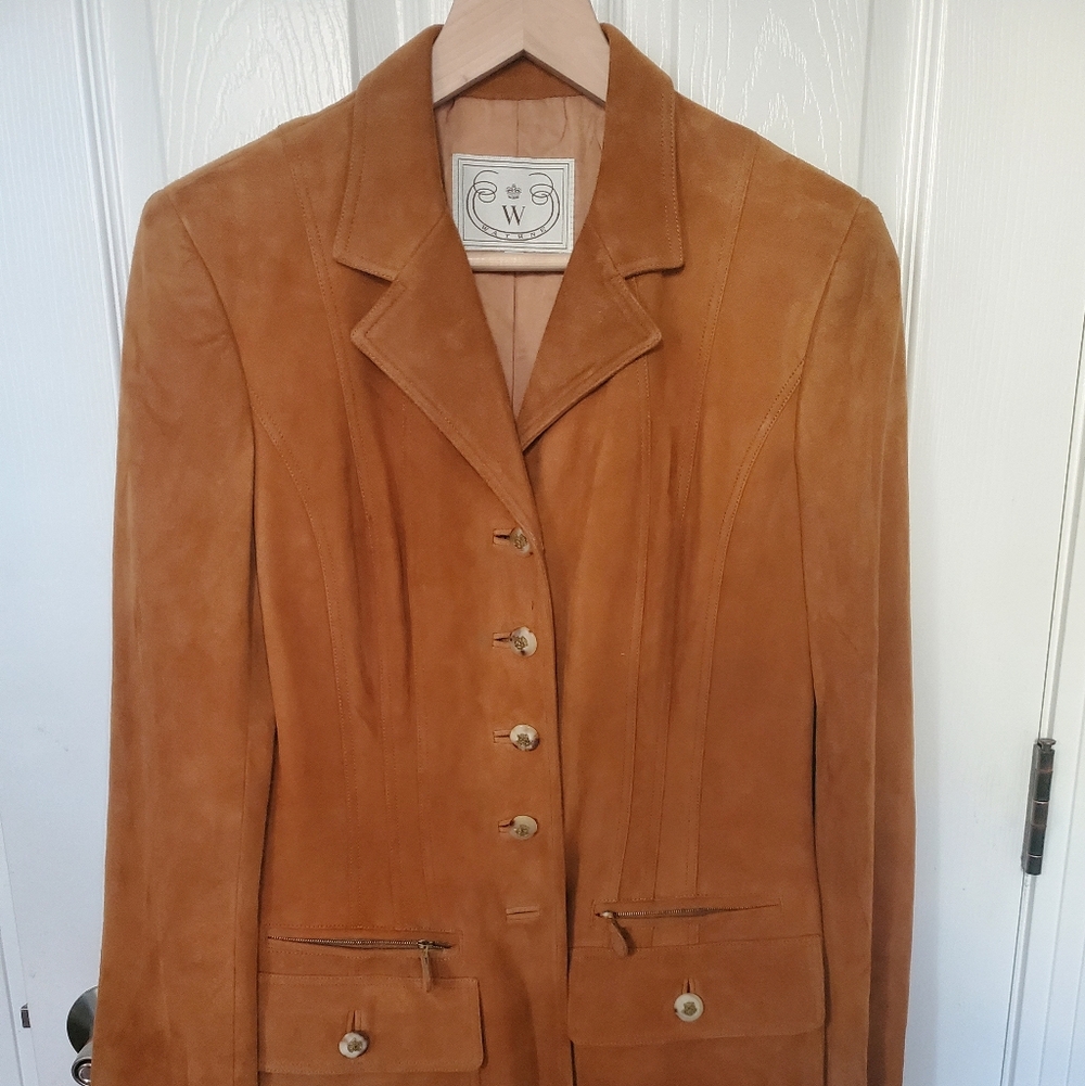 Vintage Wathne Women's Brown Suede Jacket
